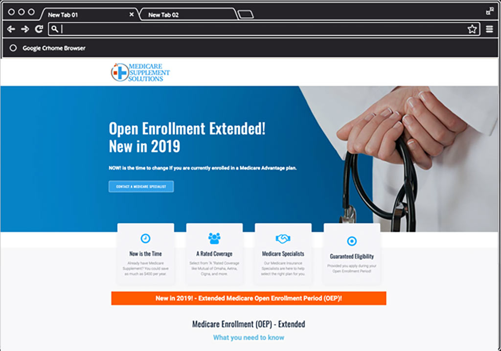 Medicare Supplement Portfolio Home Page