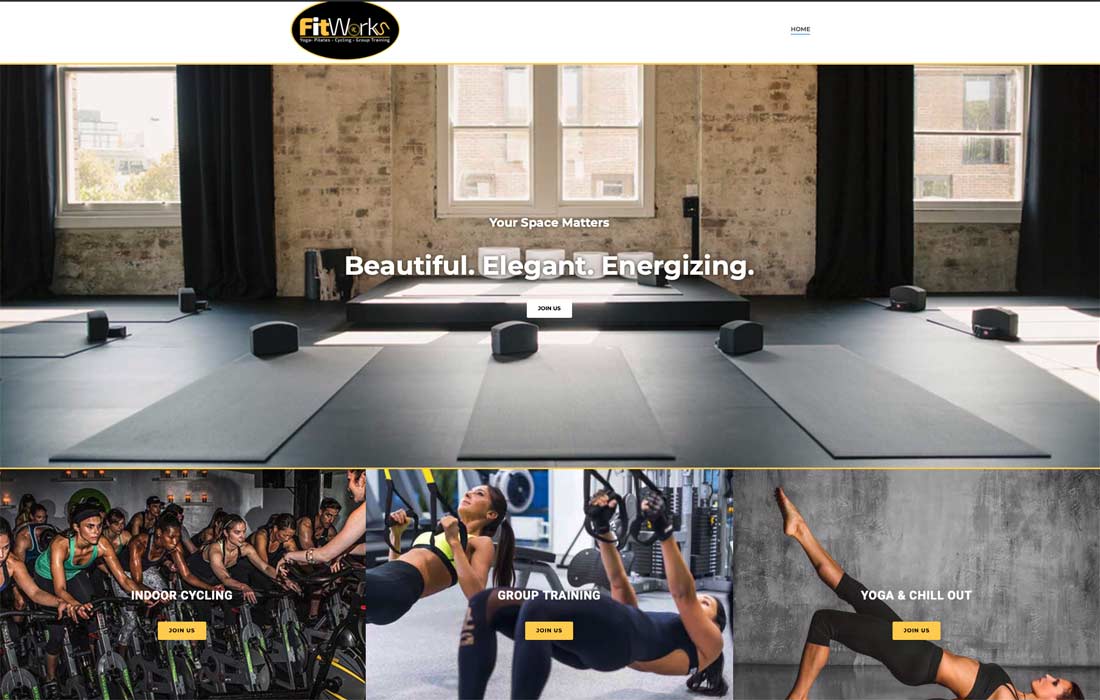 Fitworks Rx Portfolio Home